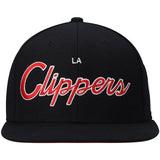 Los Angeles Clippers Team Script 2.0 Mitchell & Ness Snapback Hat - Pro Jersey Sports