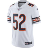 Men's Chicago Bears Khalil Mack Nike White Vapor Limited Jersey - Pro Jersey Sports