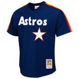 Men's Houston Astros Nolan Ryan Mitchell & Ness Navy 1988 Authentic Cooperstown Collection Mesh Batting Practice Jersey - Pro Jersey Sports
