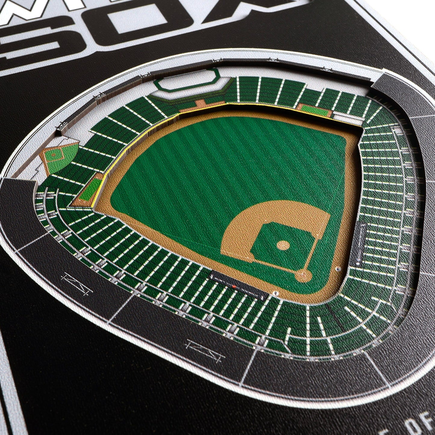 Chicago White Sox 8'' x 32'' 3D StadiumView Banner