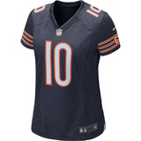 Women's Chicago Bears Mitchell Trubisky Nike Navy Game Jersey - Pro Jersey Sports
