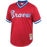 Men's Dale Murphy Atlanta Braves Mitchell & Ness Cooperstown Collection Authentic Batting Practice Jersey - Red - Pro Jersey Sports