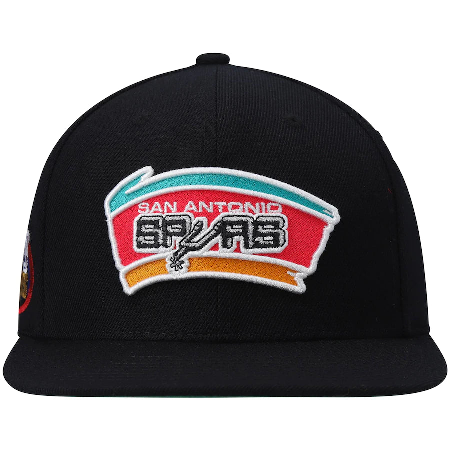 San Antonio Spurs Mitchell & Ness Top Spot NBA 1999 Finals Snapback Hat