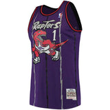 Men's Mitchell & Ness Tracy McGrady Toronto Raptors Purple 1998-99 Hardwood Classics Swingman Jersey - Pro Jersey Sports