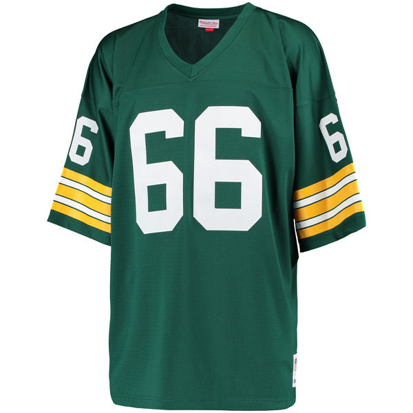 Mens Green Bay Packers Ray Nitschke Mitchell & Ness Green Replica Retired Player Jersey