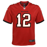 Youth Tampa Bay Buccaneers Tom Brady Nike Red Game Jersey - Pro Jersey Sports