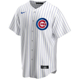 NIKE Men's Anthony Rizzo Chicago Cubs Premium Twill White Home Replica Jersey - Pro Jersey Sports