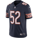 Men's Chicago Bears Khalil Mack Nike Navy Vapor Limited Jersey - Pro Jersey Sports