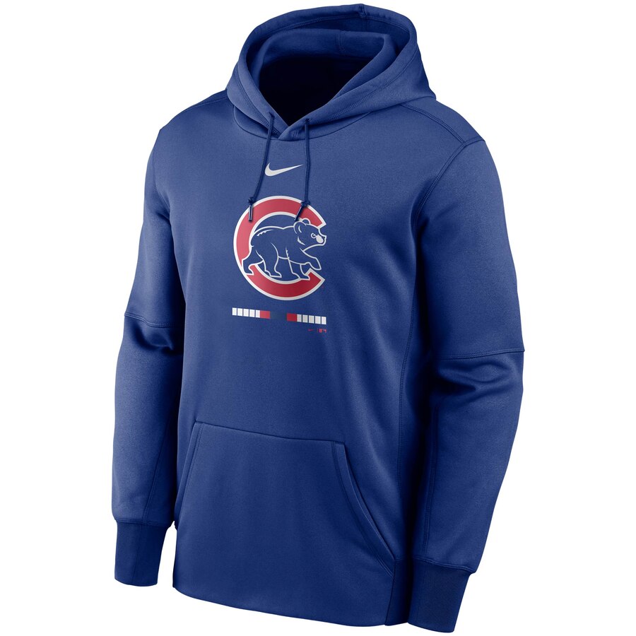 Men's Chicago Cubs Nike Royal Legacy Performance Pullover Hoodie