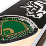 Chicago White Sox 6'' x 19'' 3D StadiumView Banner - Pro Jersey Sports