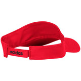 Mens Chicago Blackhawks adidas Red Basic Adjustable Visor - Pro Jersey Sports