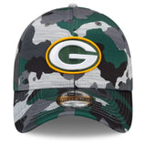 Men's Green Bay Packers New Era Camo 2022 NFL Training Camp Official 39THIRTY Flex Hat - Pro Jersey Sports