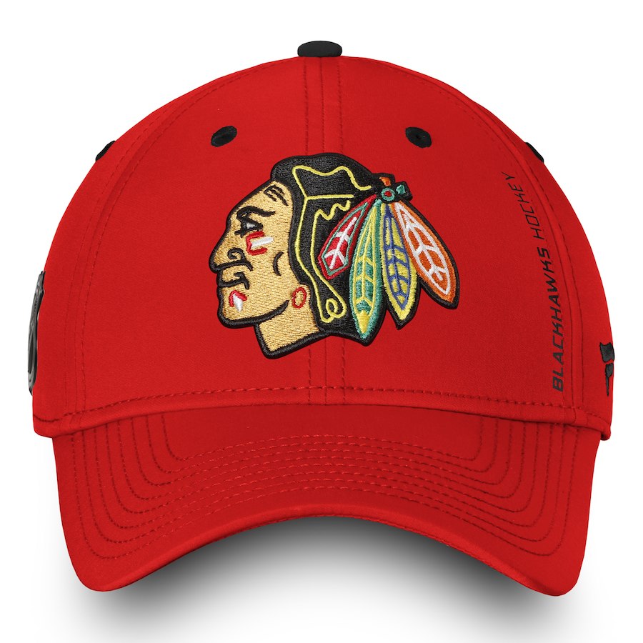 Chicago Blackhawks Fanatics Branded Authentic Pro Rinkside Red Speed Flex Hat