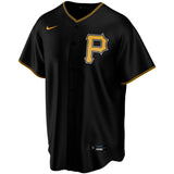 Men's Pittsburgh Pirates Roberto Clemente Nike Black Alternate Replica Jersey - Pro Jersey Sports