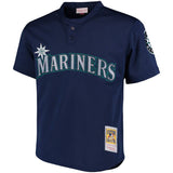 Men's Seattle Mariners Ken Griffey Jr. 1995 Mitchell & Ness Navy Cooperstown Collection Mesh Batting Practice Jersey - Pro Jersey Sports