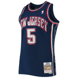 Men's Jason Kidd New Jersey Nets Navy 2006-07 Swingman Replica Jersey - Pro Jersey Sports