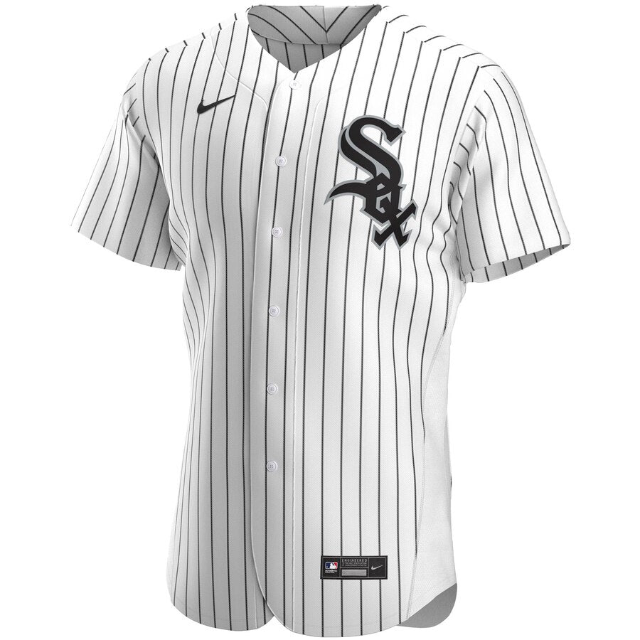 Men's Chicago White Sox Nike White Home Authentic Official Team Jersey