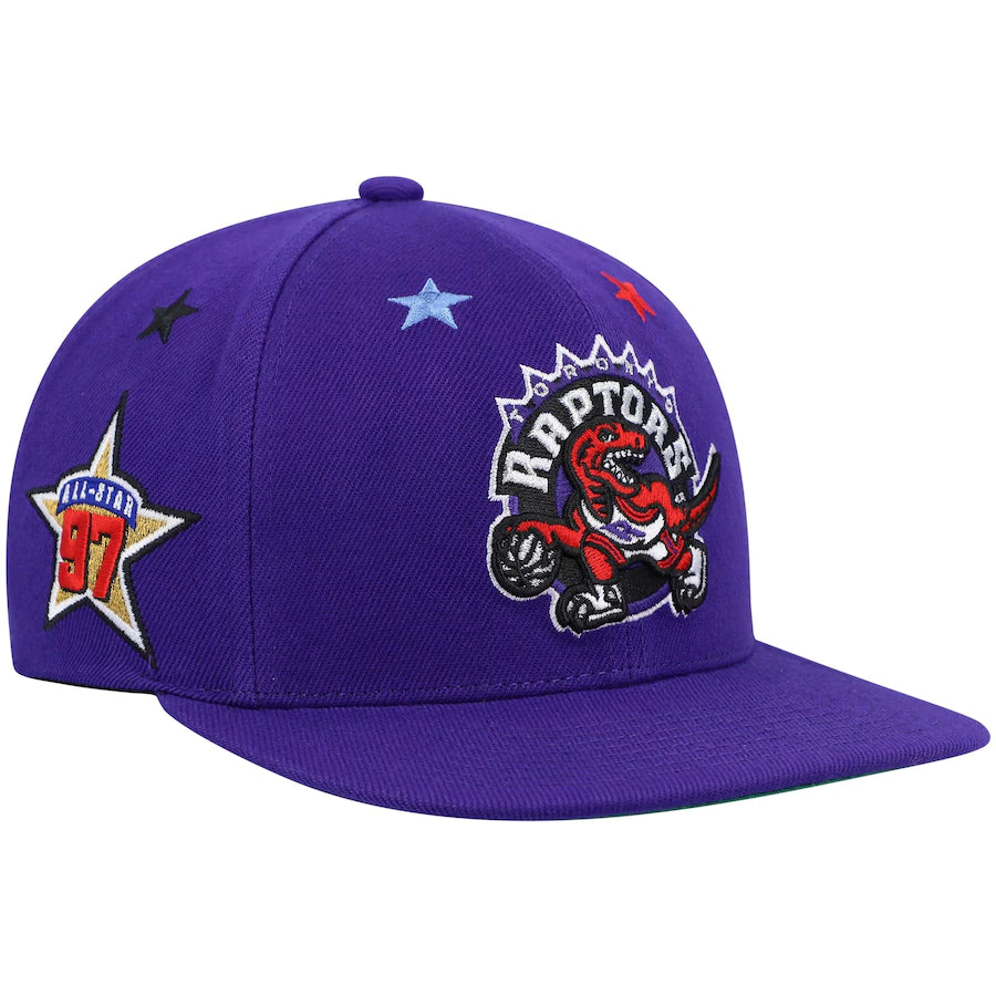 Toronto Raptors NBA 97 Top Star HWC Purple Mitchell & Ness Snapback Hat