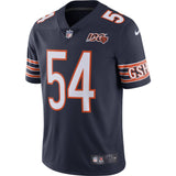 Men's Chicago Bears Brian Urlacher Nike Navy 100th Season Retired Limited Jersey - Pro Jersey Sports