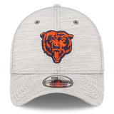 Men's Chicago Bears New Era Gray 2022 NFL Training Camp Official Coach Mascot 39THIRTY Flex Hat - Pro Jersey Sports