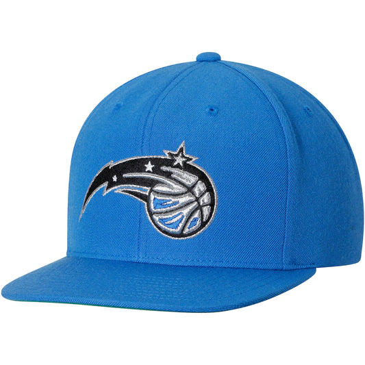 Men's Orlando Magic NBA Core Basic Blue Mitchell & Ness Snapback Hat