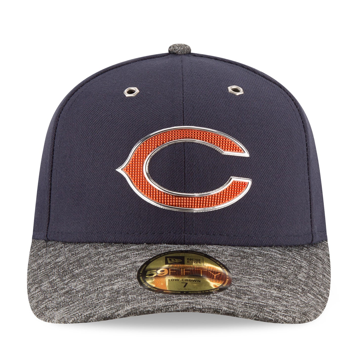 Men's Chicago Bears NFL16 New Era Navy On Stage Low Profile 59FIFTY Fitted Hat