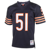 Mens Chicago Bears Dick Butkus Mitchell & Ness Navy Blue Replica 1966 Legacy Replica Jersey - Pro Jersey Sports
