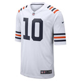 Men's Chicago Bears Mitchell Trubisky Nike White Alternate Classic Game Jersey - Pro Jersey Sports