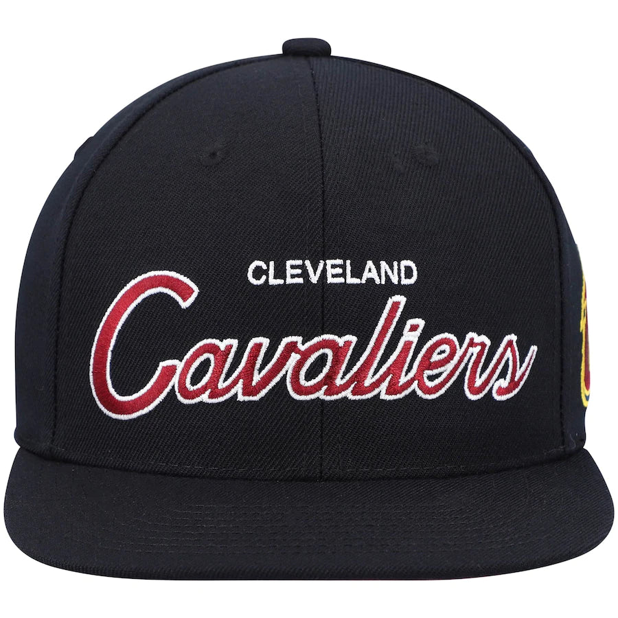 Cleveland Cavaliers Team Script 2.0 Mitchell & Ness Snapback Hat