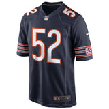 Chicago Bears Khalil Mack Mens Nike Navy Replica Game Jersey - Pro Jersey Sports