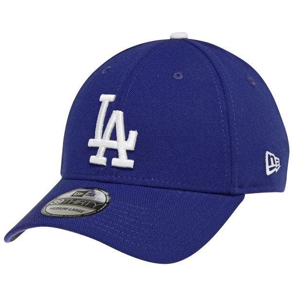 Men's Los Angeles Dodgers MLB New Era Team Classic 39THIRTY Flex Fit Hat
