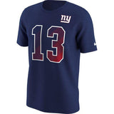 Men's New York Giants Royal Nike Odell Beckham Jr. Prism Player Tee - Pro Jersey Sports