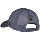 Mens Chicago Blackhawks adidas Gray Travel & Training Slouch Adjustable Hat - Pro Jersey Sports