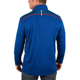Men's Chicago Cubs Royal Half-Zip Pullover Top by Majestic - Pro Jersey Sports