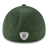 Men's Green Bay Packers New Era Green NFL17 Training Camp Official 39THIRTY Flex Hat - Pro Jersey Sports