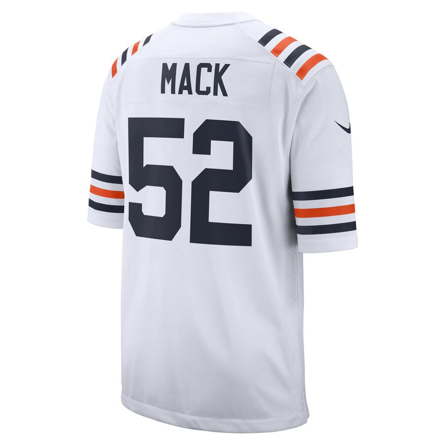 Men's Chicago Bears Khalil Mack Nike White Alternate Classic Game Jersey