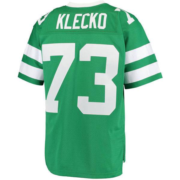 Men's New York Jets Joe Klecko Mitchell & Ness Green Retired Player Replica Jersey - Pro Jersey Sports