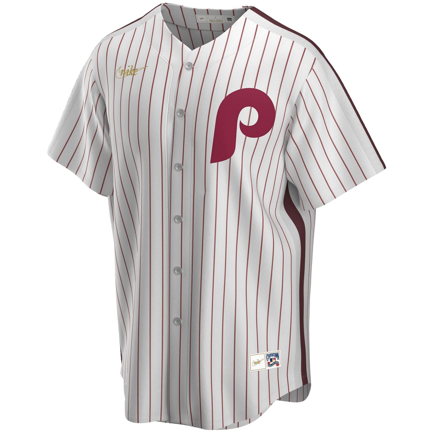 Men's Philadelphia Phillies Mike Schmidt Nike White Home Cooperstown Collection Player Jersey