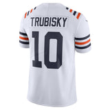 Men's Chicago Bears Mitchell Trubisky Nike White Alternate Classic Vapor Limited Jersey - Pro Jersey Sports