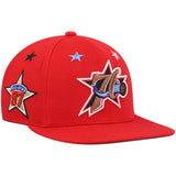 Philadelphia 76ers NBA 97 All Star Star HWC Green Mitchell & Ness Snapback Hat - Pro Jersey Sports