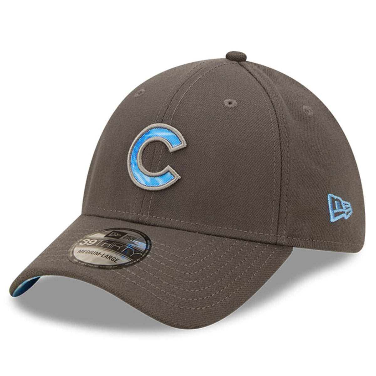 Chicago Cubs New Era 2022 Father's Day 39THIRTY Flex Hat - Graphite - Pro Jersey Sports