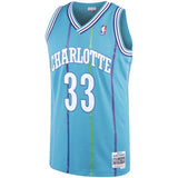 Men’s Alonzo Mourning Charlotte Hornets 1992-93 Swingman Replica Jersey By Mitchell & Ness - Pro Jersey Sports