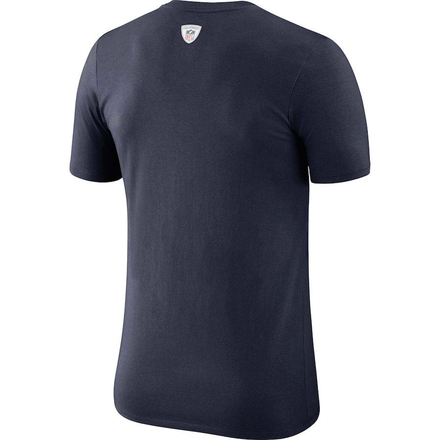 Men's Chicago Bears Nike Navy Sideline Property Of Performance T-Shirt