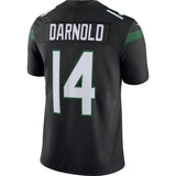Men's New York Jets Sam Darnold Nike Stealth Black Vapor Limited Jersey - Pro Jersey Sports