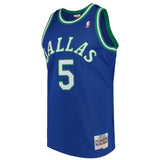 Men's Dallas Mavericks Jason Kidd Mitchell & Ness Blue Swingman Jersey - Pro Jersey Sports