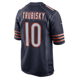 Youth Chicago Bears Mitchell Trubisky Nike Navy Game Jersey - Pro Jersey Sports