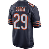 Men's Chicago Bears Tarik Cohen Nike Navy 100th Season Game Jersey - Pro Jersey Sports
