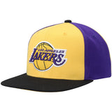 Los Angeles Lakers NBA On The Block Mitchell & Ness Snapback Hat - Pro Jersey Sports