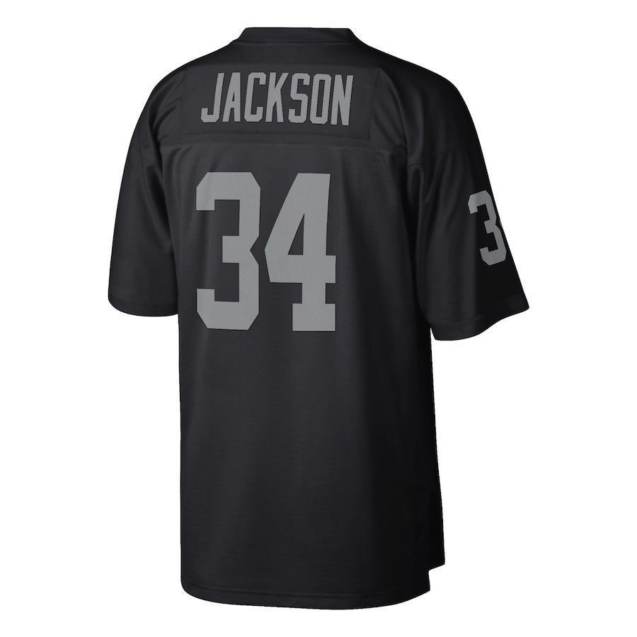 Mens Las Vegas Raiders Bo Jackson Mitchell & Ness Black 1988 Retired Player Legacy Replica Jersey
