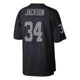 Mens Las Vegas Raiders Bo Jackson Mitchell & Ness Black 1988 Retired Player Legacy Replica Jersey - Pro Jersey Sports